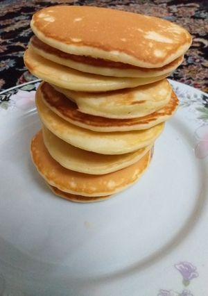 عکسی از دستور پنکیک با ماست😐