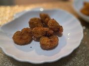 A picture of prawns shelled