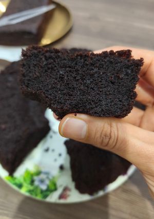 Foto resep Bolu Ketan Hitam Pisang