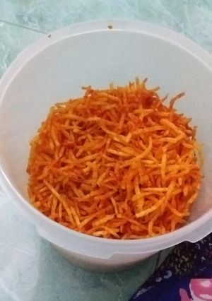 Foto resep Mustofa kentang keriuk pedas manis