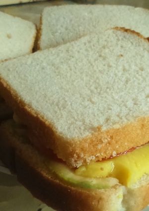 Una foto de 'Queso' vegan facilísimo para sándwiches!