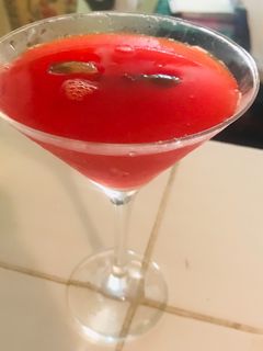 Una foto de Red orange