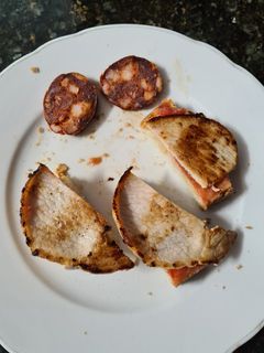 Una foto de Sándwich ibérico