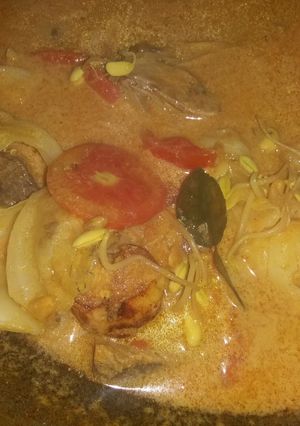Foto resep Kuah santan kubis tongkol