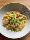 #654 Pennette con code di gamberi e zucchine 🍤🥒🌱