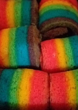 Foto resep Rainbow Gulung