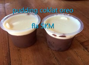 Foto resep Pudding Coklat Oreo Fla SKM