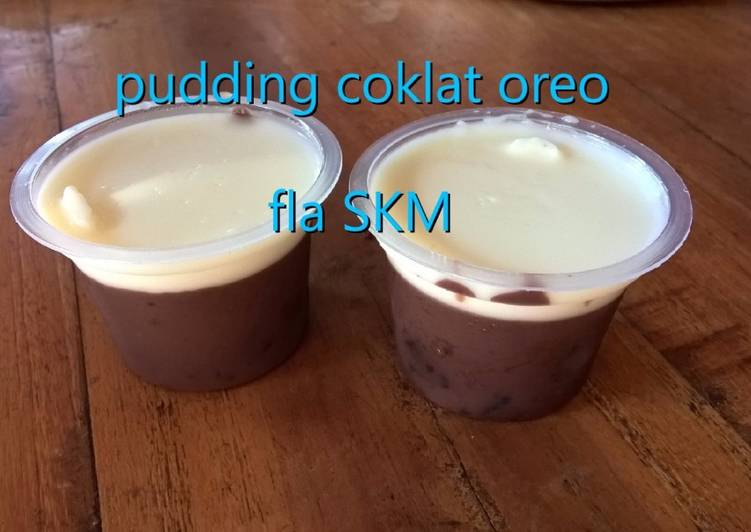 Pudding Coklat Oreo Fla SKM