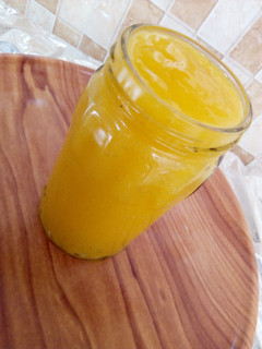A picture of Mango puree.