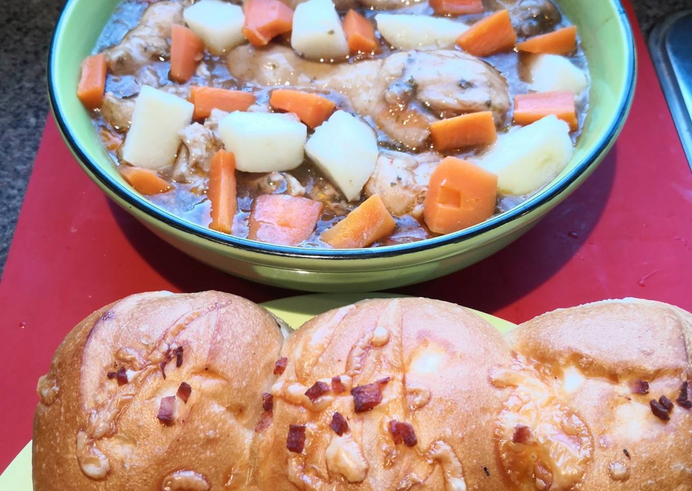 Healthy Vegetables Chicken Soup.ðð¤ð¥ððð