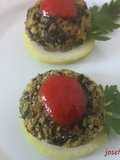 Albóndigas de espinacas/polpettine di spinaci