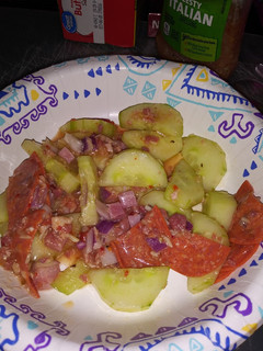 A picture of Cucumber salad.