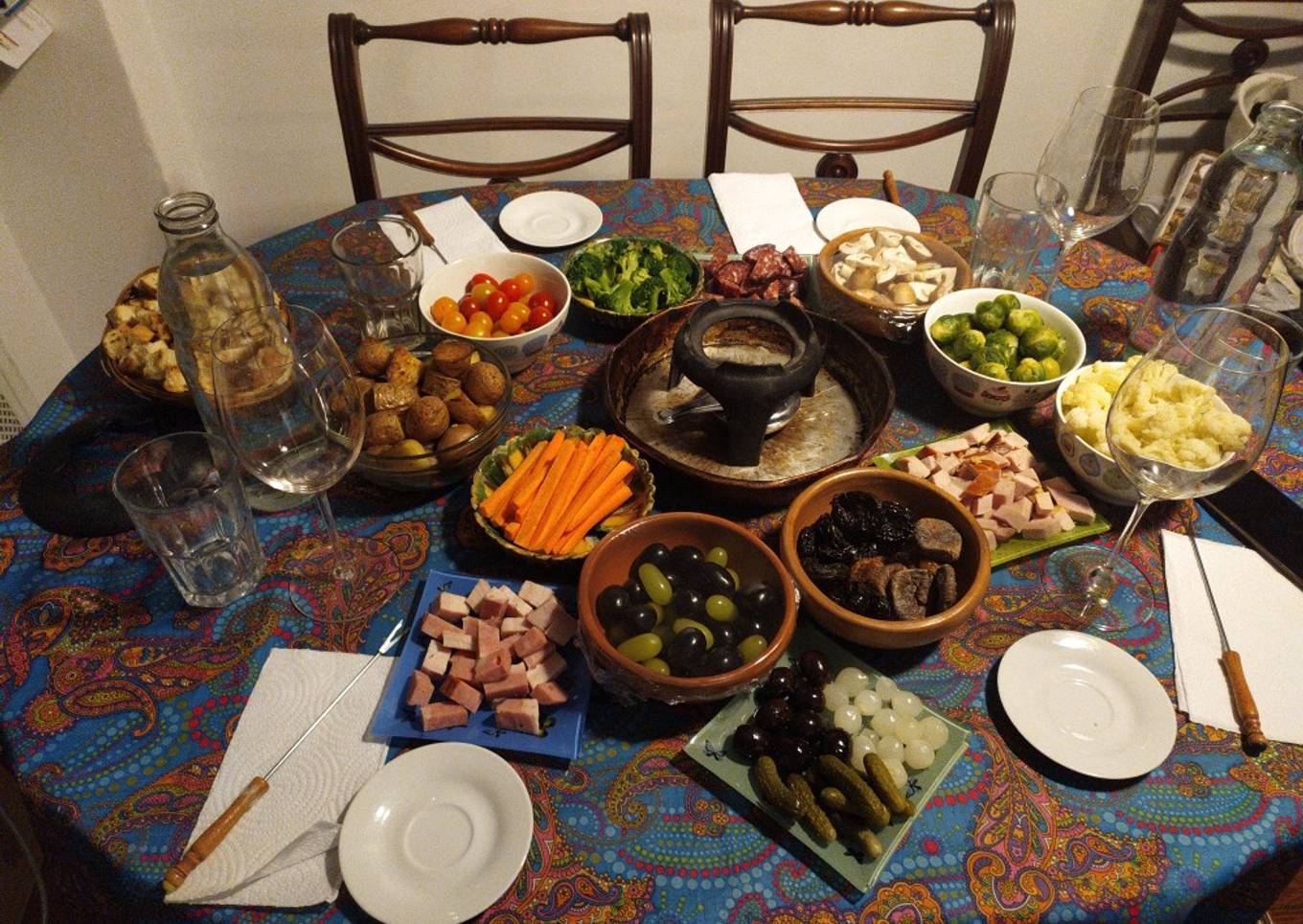 Fondue de queso