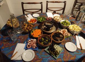 Una foto de Fondue de queso