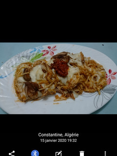 صورة لوصفة سباغيتي بالدجاج والجبن 🍝