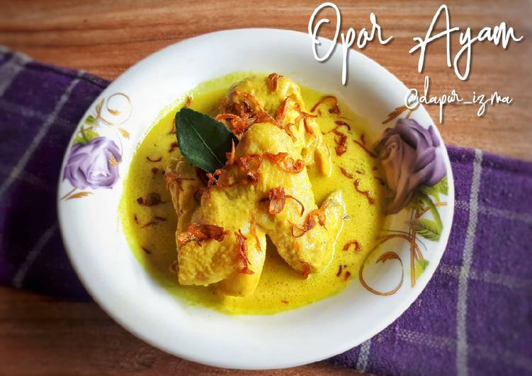 Resep Opor Ayam, Enak Banget