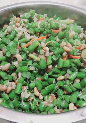 Foto resep #1.Tumis Terasi Buncis dan Kacang Merah