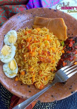 A picture of Carrot noodles.