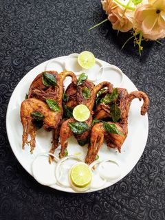 காடைக்கோழி ஃப்ரை (Kaadai Fry Recipe in Tamil) செய்முறை முக்கிய புகைப்படம்