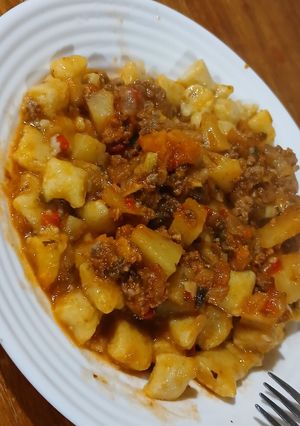 Una foto de Ñoquis de Polenta
