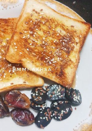 Foto resep Roti Panggang Madu