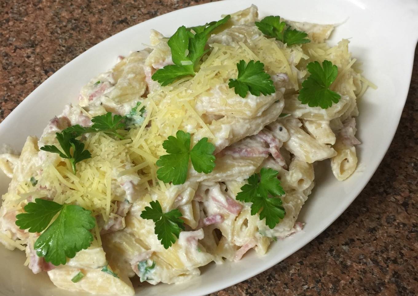 Penne with Ricotta cheese