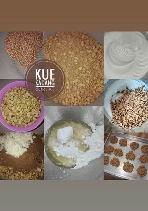 Foto resep Kue Kacang Coklat