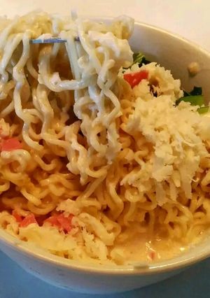 Foto resep Indomie carbonara