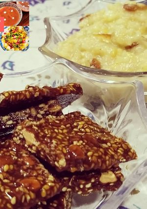 A picture of Sankranti Sweets.