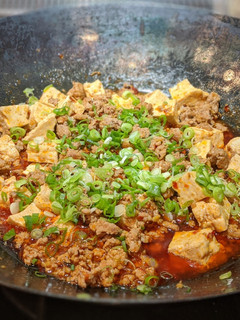 A picture of Mapo Tofu.