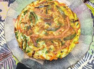 Una foto de Frittata de vegetales 🤤