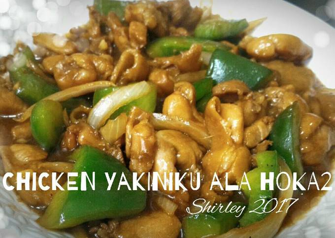 Chicken Yakiniku ala Hoka2 foto resep utama