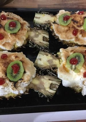 Foto principal de Piña rellena de Fernando y mi hermana Cristi