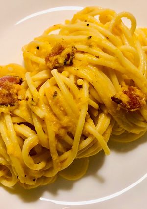 A picture of Very Pumpkin Pasta.