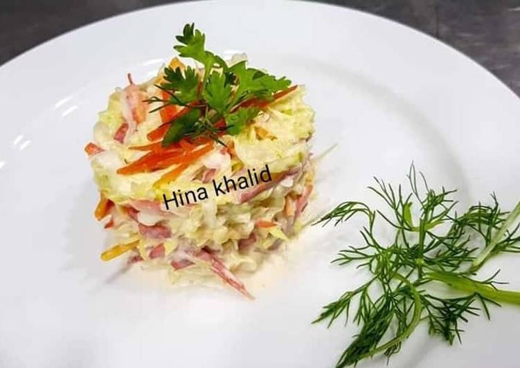 Recipe of Tasty Coleslaw Salad