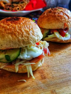 Húsvéti hamis Burger recept fotója
