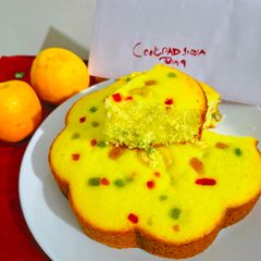 A picture of Suji Orange Soft Cake.