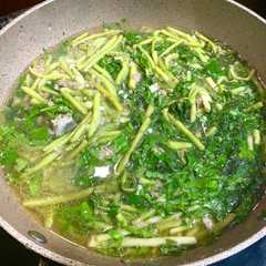 A picture of Canh ngó khoai.