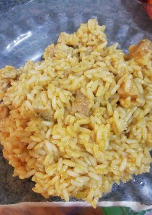 Foto principal de Arroz con lomo y calabacín