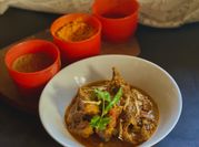 A picture of chana dal gosht