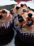 Muffins con chispas de chocolate
