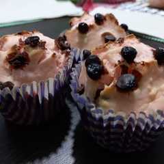 Una foto de Muffins con chispas de chocolate