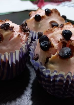 Una foto de Muffins con chispas de chocolate