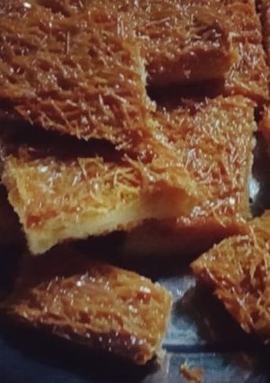 صورة لوصفة كيكة عش العصفور