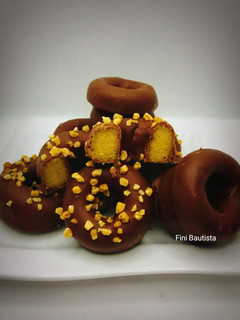 Una foto de Donettes de calabaza