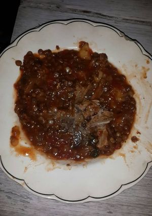 Una foto de Guiso de lentejas