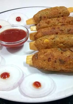 A picture of #Corn-Kebab.