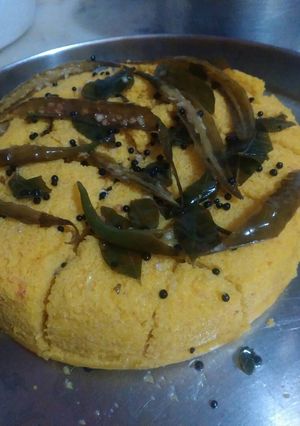 A picture of Dhokla.