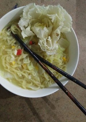 Foto resep Mi kuah isi jagung #maree