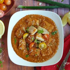 Gnocchi in Awadhi style A picture of Gnocchi in Awadhi style.